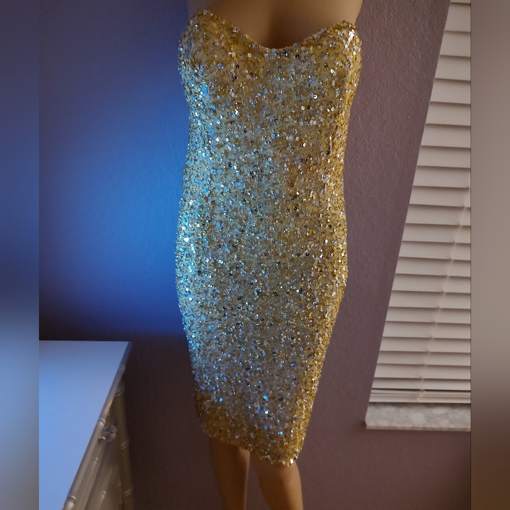 Camilla La Vie vibrant jewel embellished mini dress - Picture 6 of 12